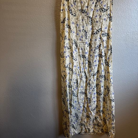 VINTAGE Floral Sleeveless Maxi Dress - Picture 8 of 8